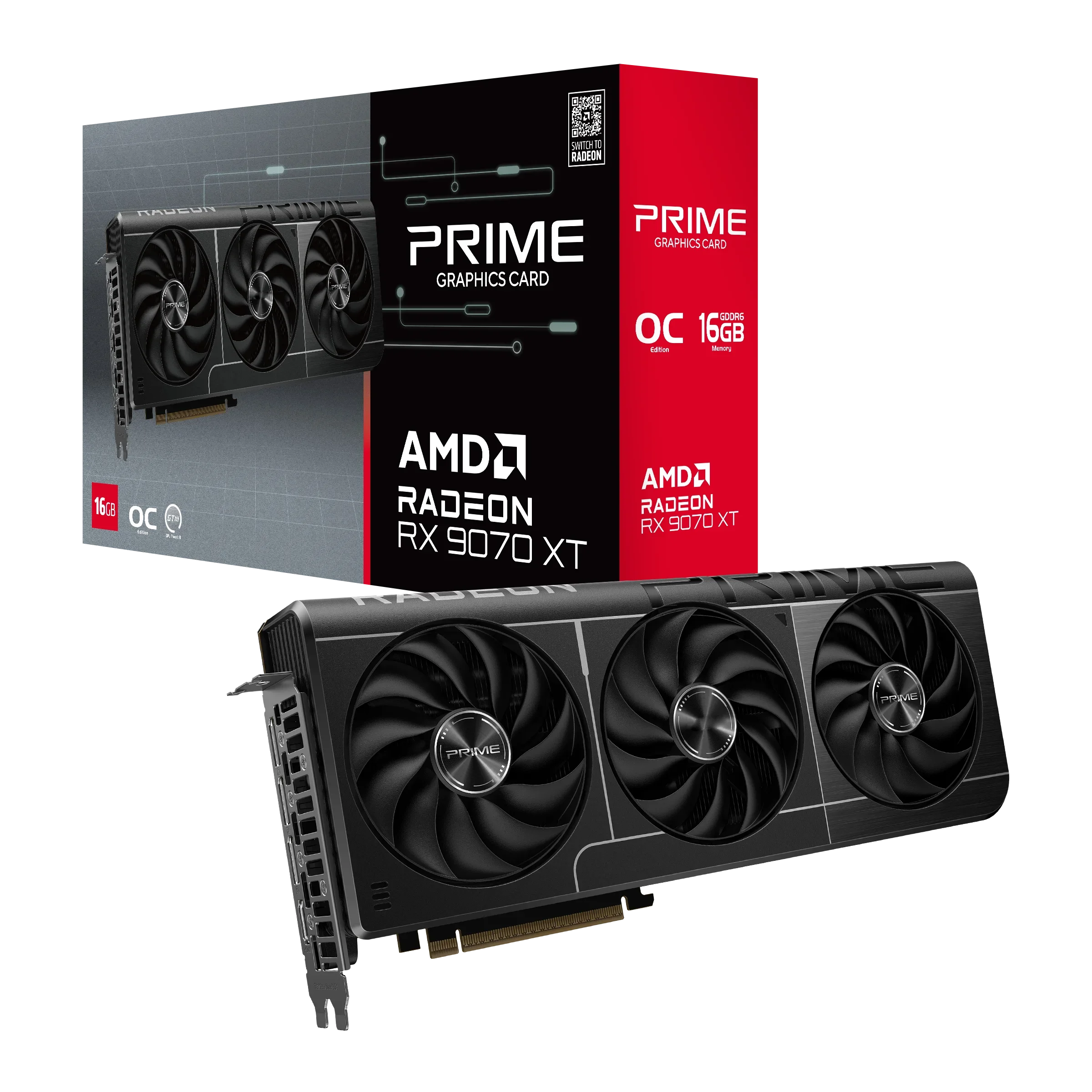 Triple Fan Gaming Graphics Card 16Gb - Hochwertige 2025 Neue Radeon RX 9070