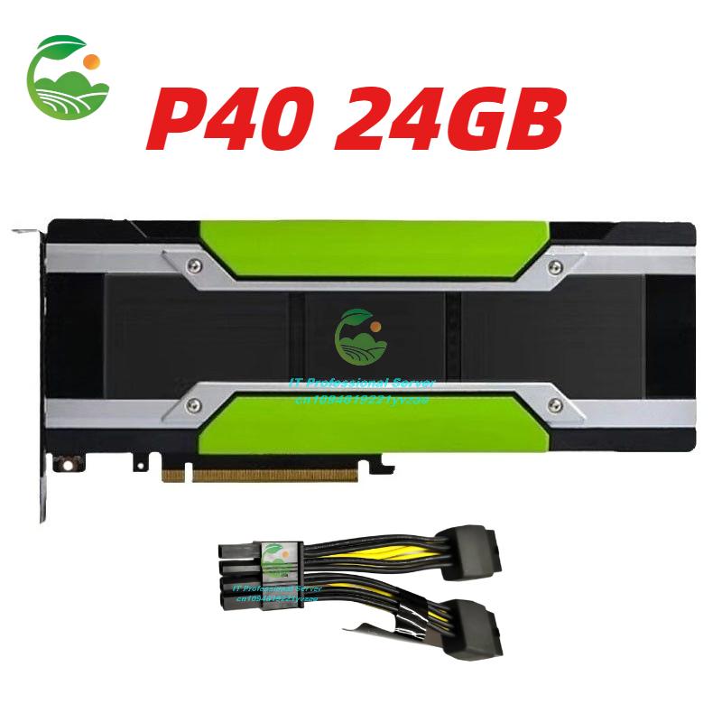 Ai Deep Learning Workstation Gpu 24Gb - P40 24GB GDDR5 GPU-Beschleunigungskarte, HPC Deep