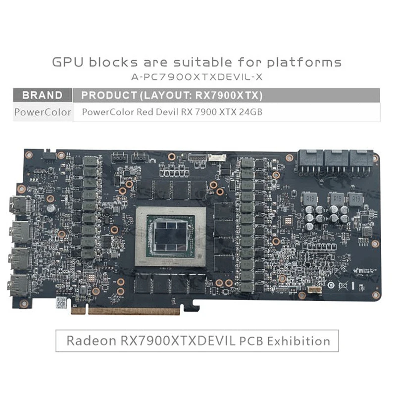 Bykski A-PC7900XTXDEVIL-X GPU- – Rx 7900 Xtx 24Gb Video Card Bewertung und Preis