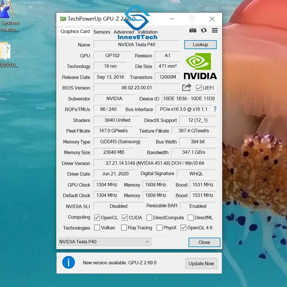 Turbofan für P40 24GB GPU Graf – Ai Deep Learning Workstation Gpu 24Gb Bewertung und Preis