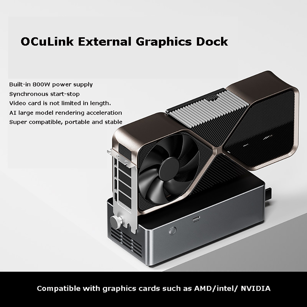AG02/AG01 EGPU-Dock mit OCuLin – Oculink Egpu Dock Graphics Card Bewertung und Preis