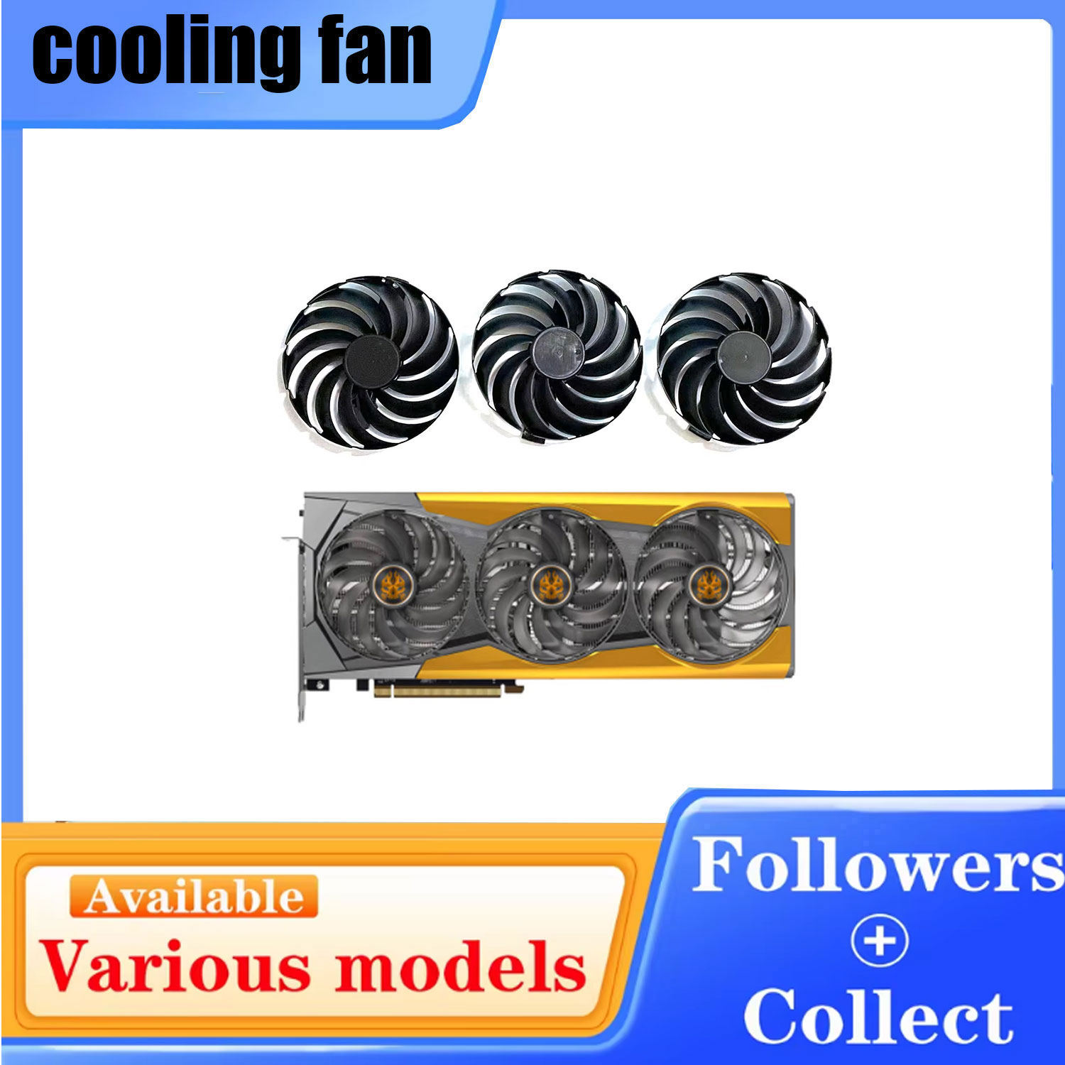 NEUER DIY-Kühlerlüfter 95MM FD – Rx 6900 Xt 16Gb Bewertung und Preis
