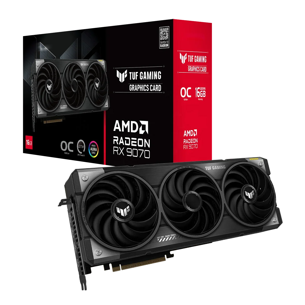 2025 TUF Gaming Radeon RX 9070 – Triple Fan Gaming Graphics Card 16Gb Bewertung und Preis