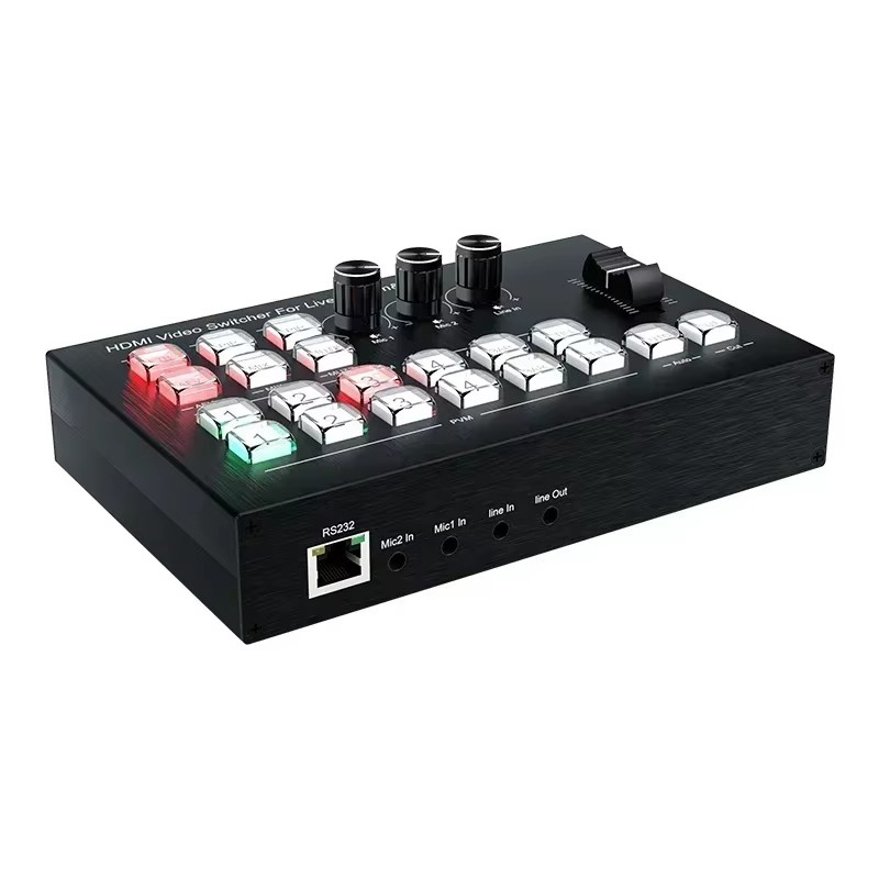 4K HDMI Video Switcher Mic Mix – 4 Hdmi Multi Monitor Video Card 4K Bewertung und Preis